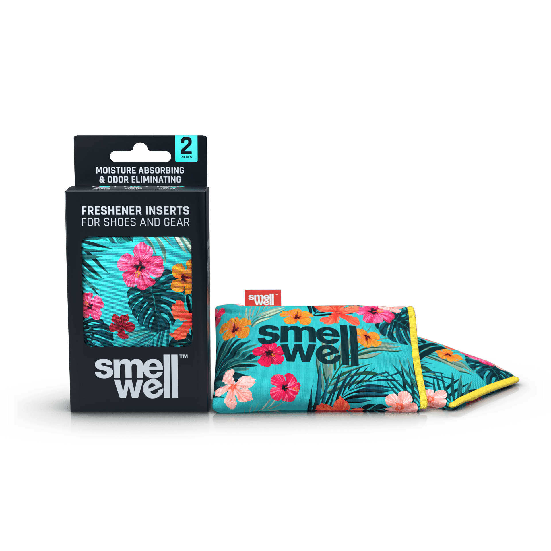 smellwell-active-schuherfrischer-tropical-blue-aktivkohle-2er-pack image 1