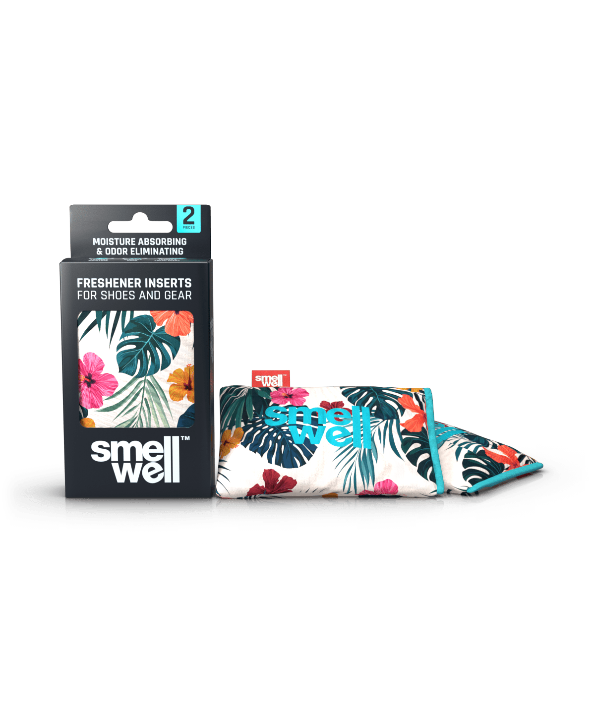 smellwell-active-schuherfrischer-hawaii-floral-aktivkohle-paar image 1