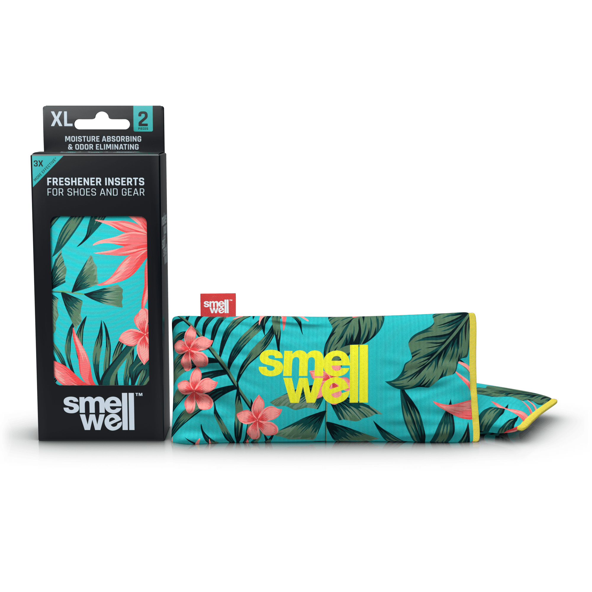 smellwell-active-xl-schuhdeo-tropical-floral-1-paar image 1
