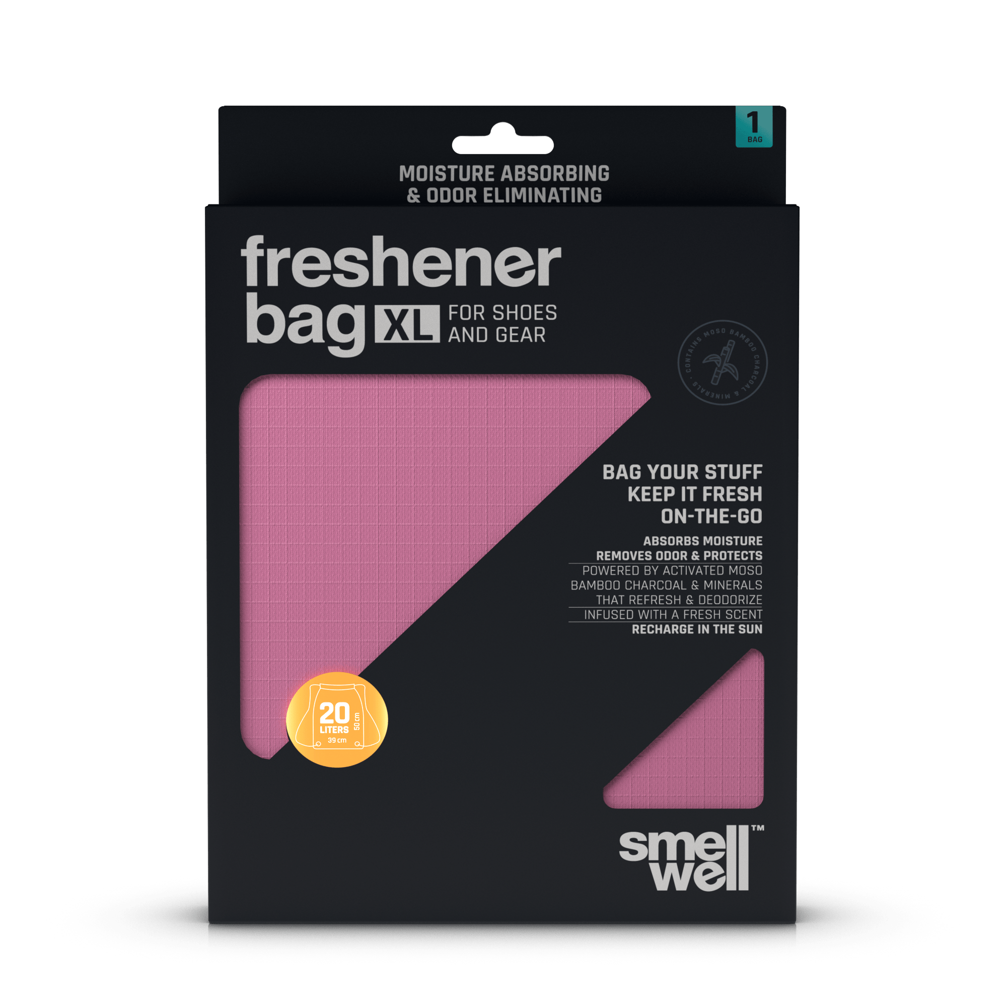 smellwell-freshener-bag-xl-schuhtasche-pink-20l image 2