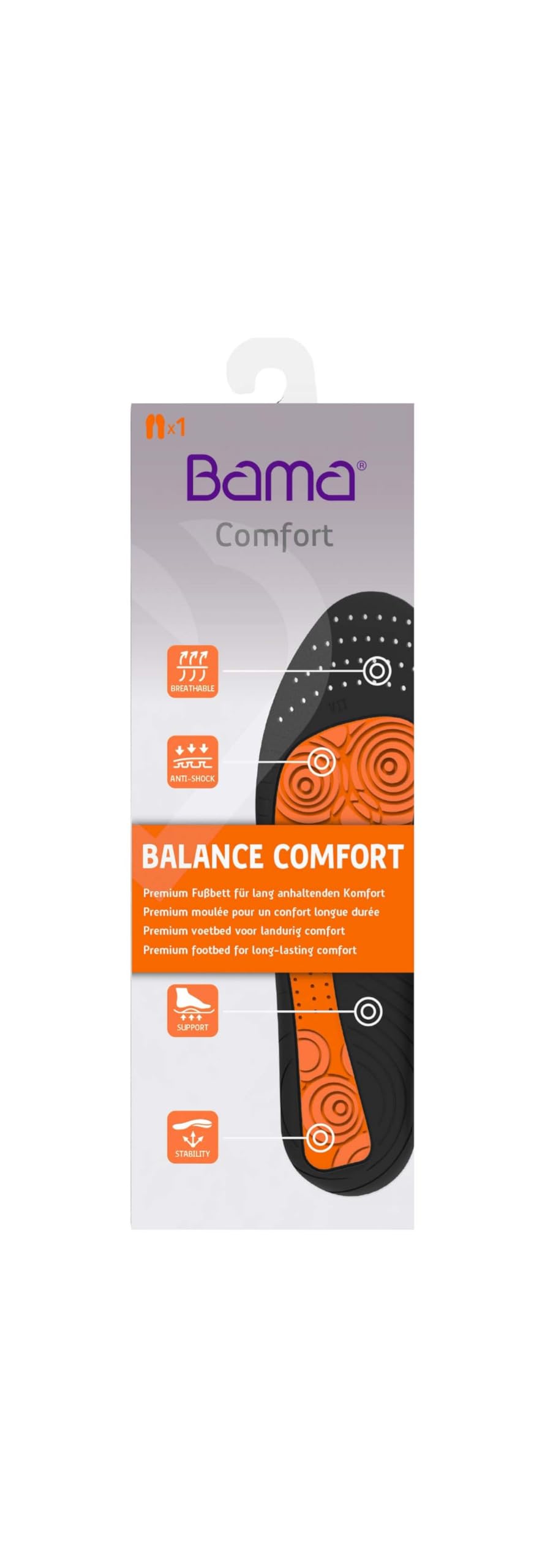 bama-balance-comfort-fu-bett-einlegesohle-braun-gr-39 image 1