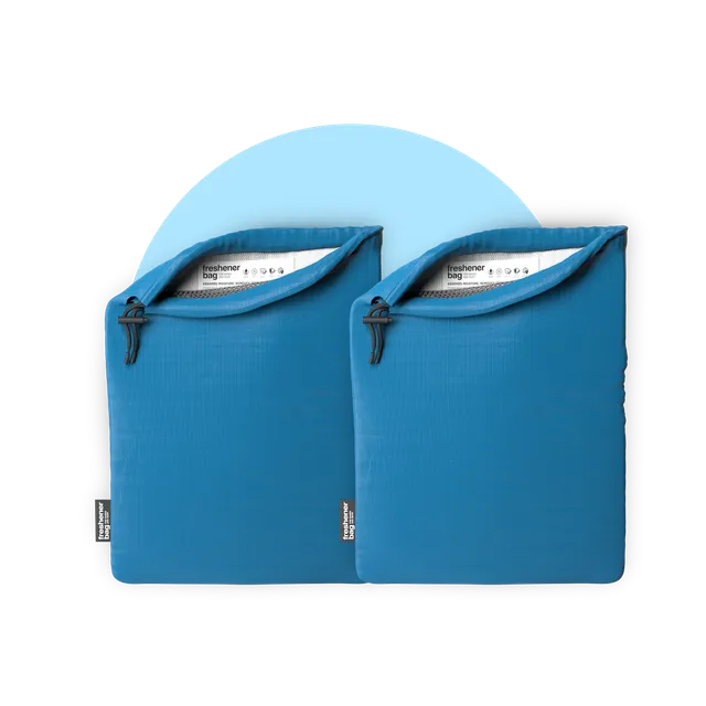 smellwell-freshener-bag-schuhbeutel-blau-2er-pack-12-l image 1