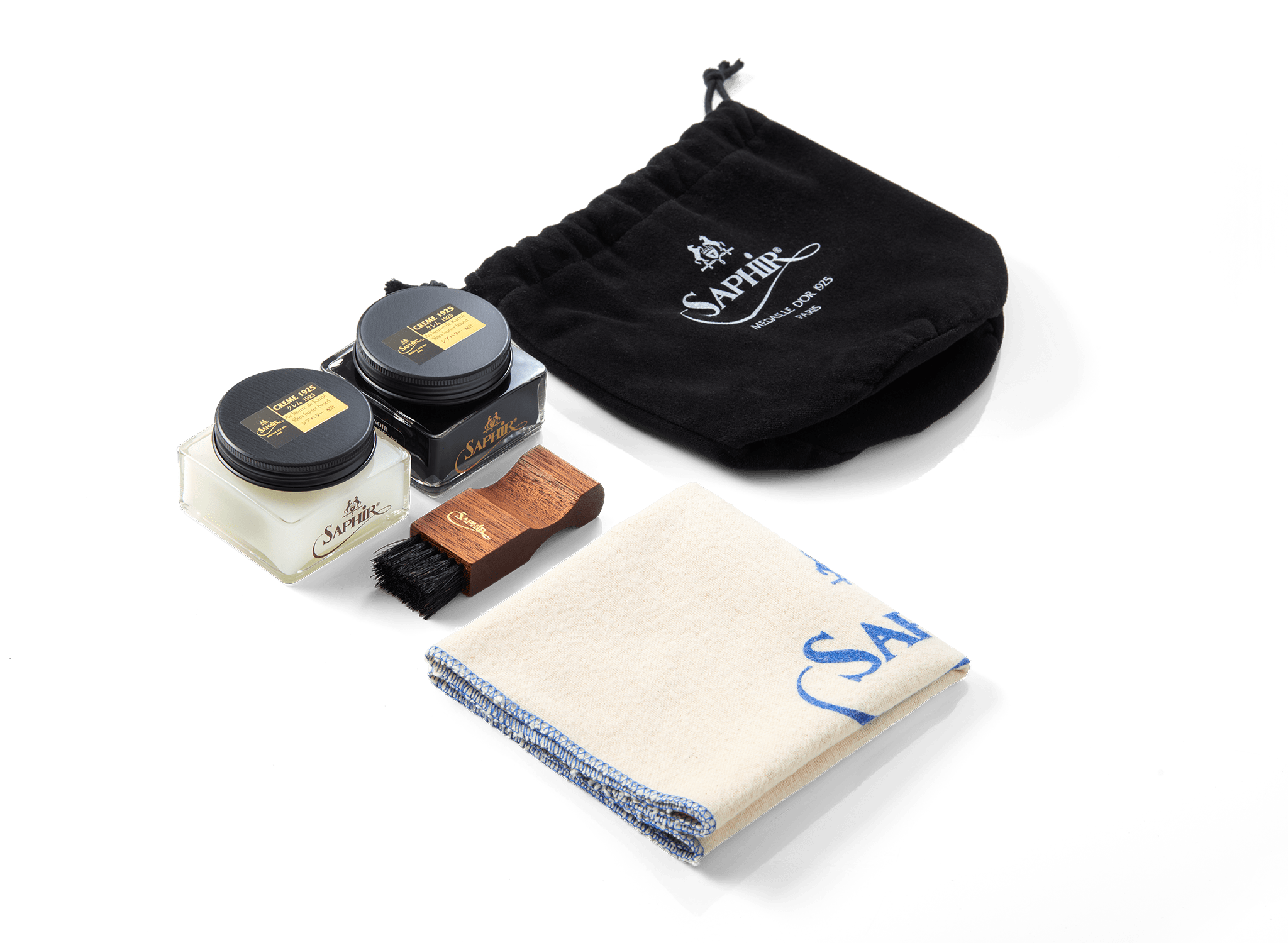 saphir-medaille-d-or-kit-voyage-schuhpflegeset-renovateur-reise image 2
