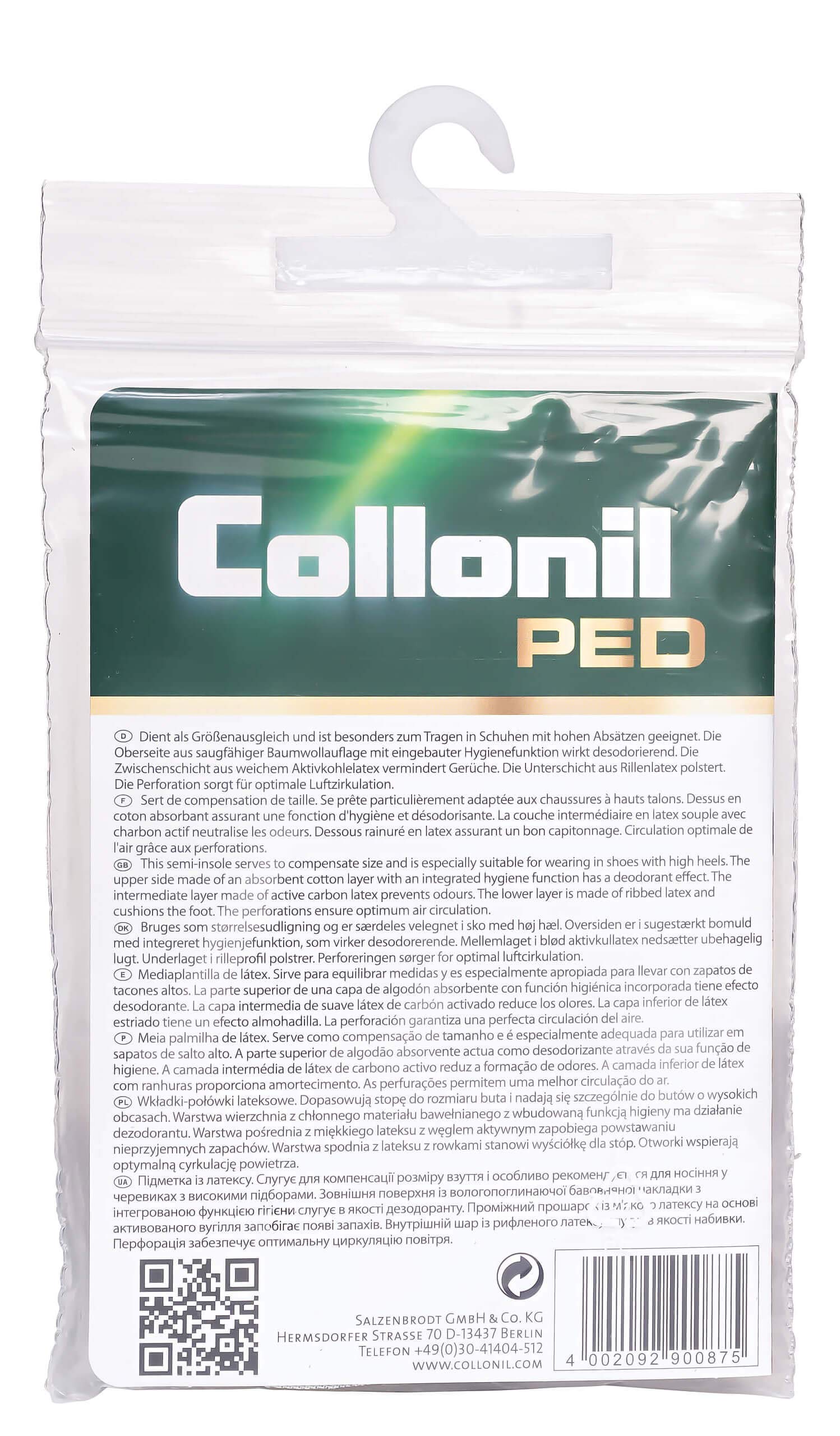 collonil-ped-sunny-latexhalbsohle-35-36-einlegesohle-barfu image 2
