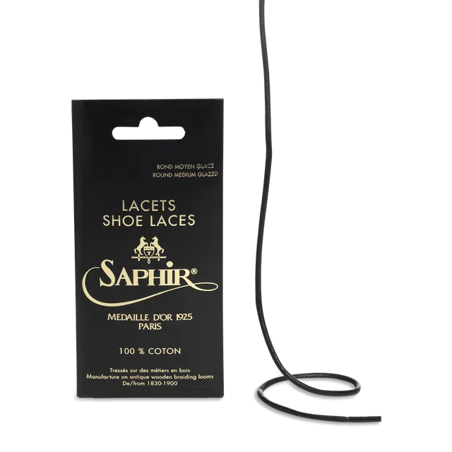 saphir-medaille-d-or-schn-rsenkel-gewachst-rund-75-cm-2401 image 1