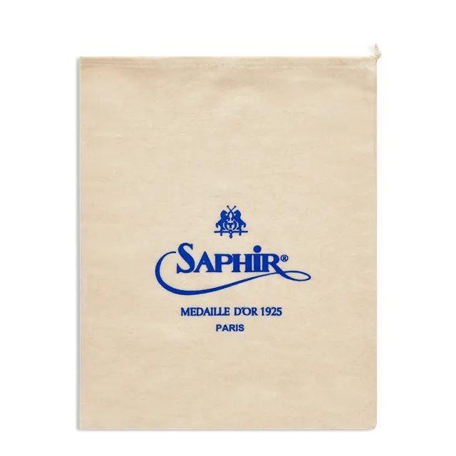 saphir-medaille-d-or-sac-en-coton-schuhbeutel-baumwolle-40x28 image 1