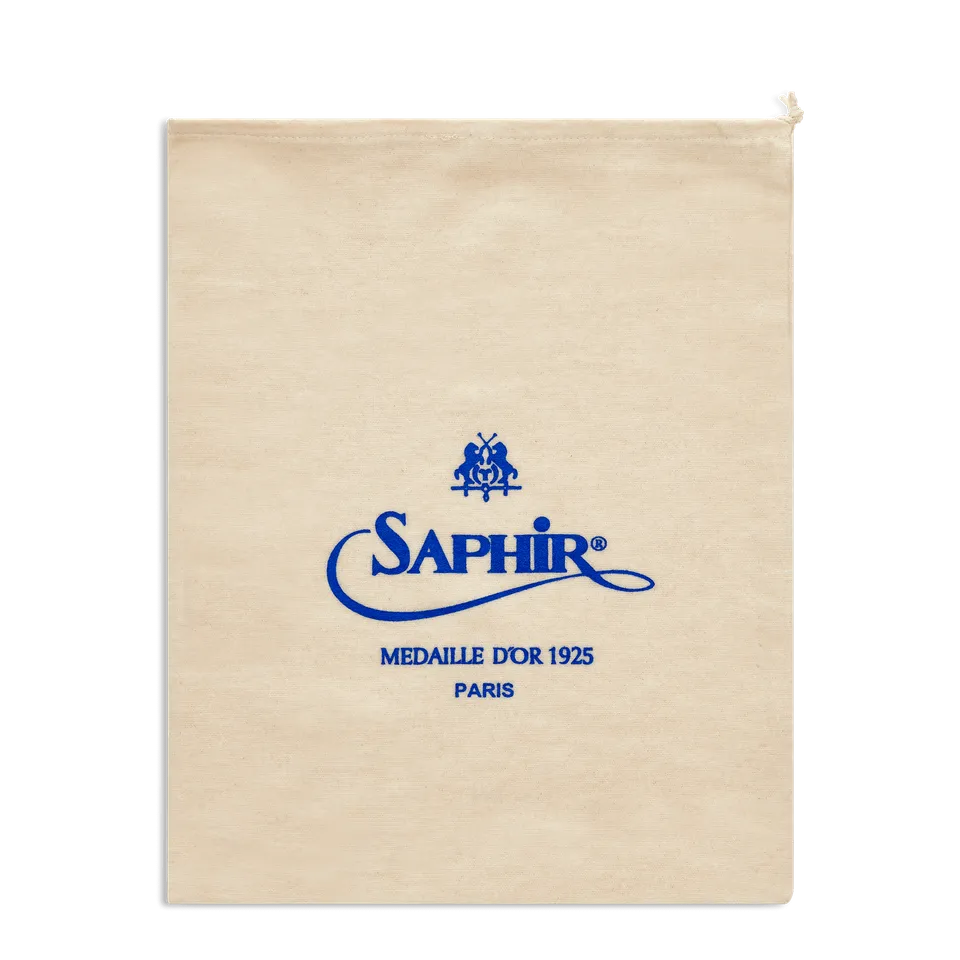 saphir-medaille-d-or-sac-en-coton-schuhbeutel-baumwolle-40x28 image 1
