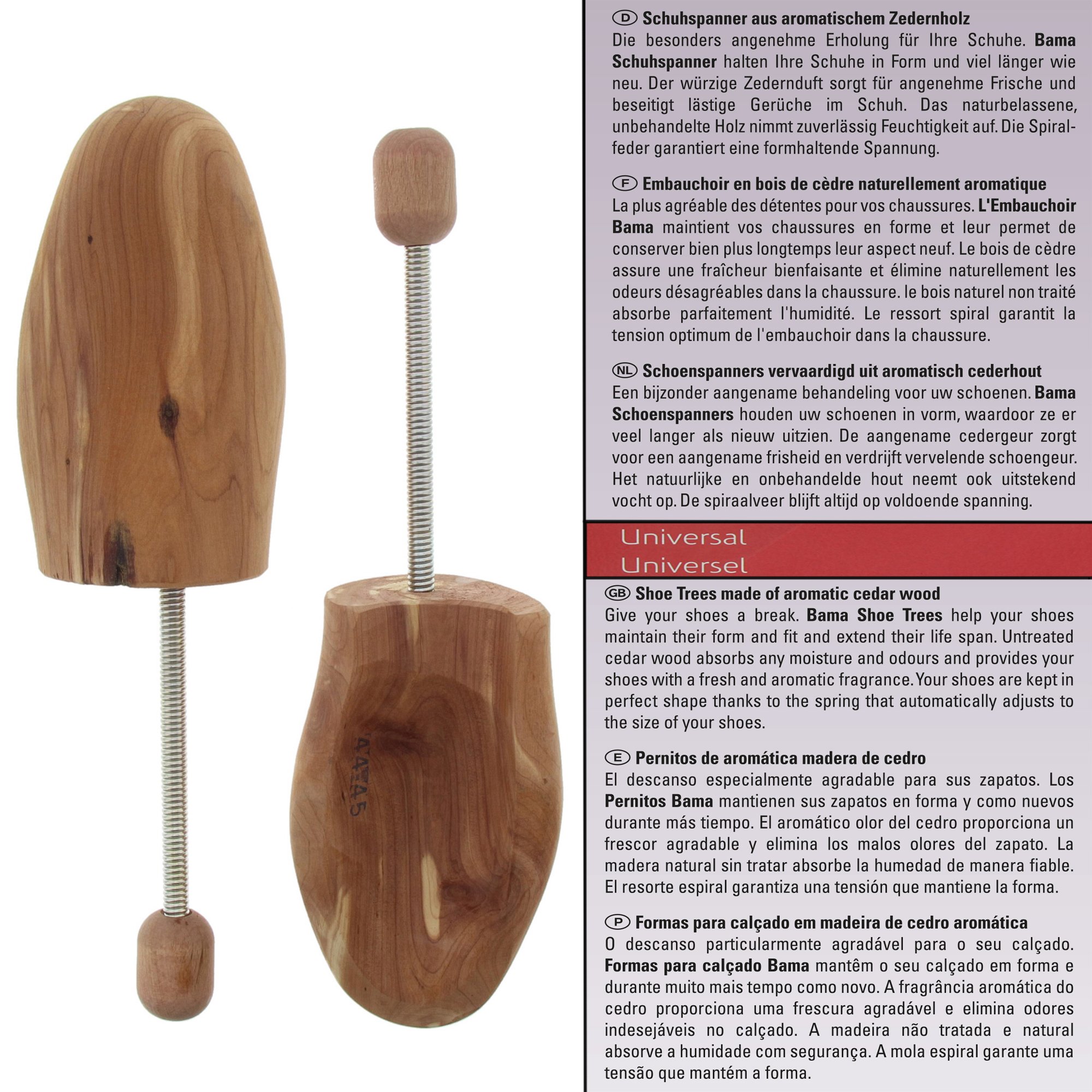 bama-zedernholz-schuhspanner-spiralspanner-42-43-form image 6