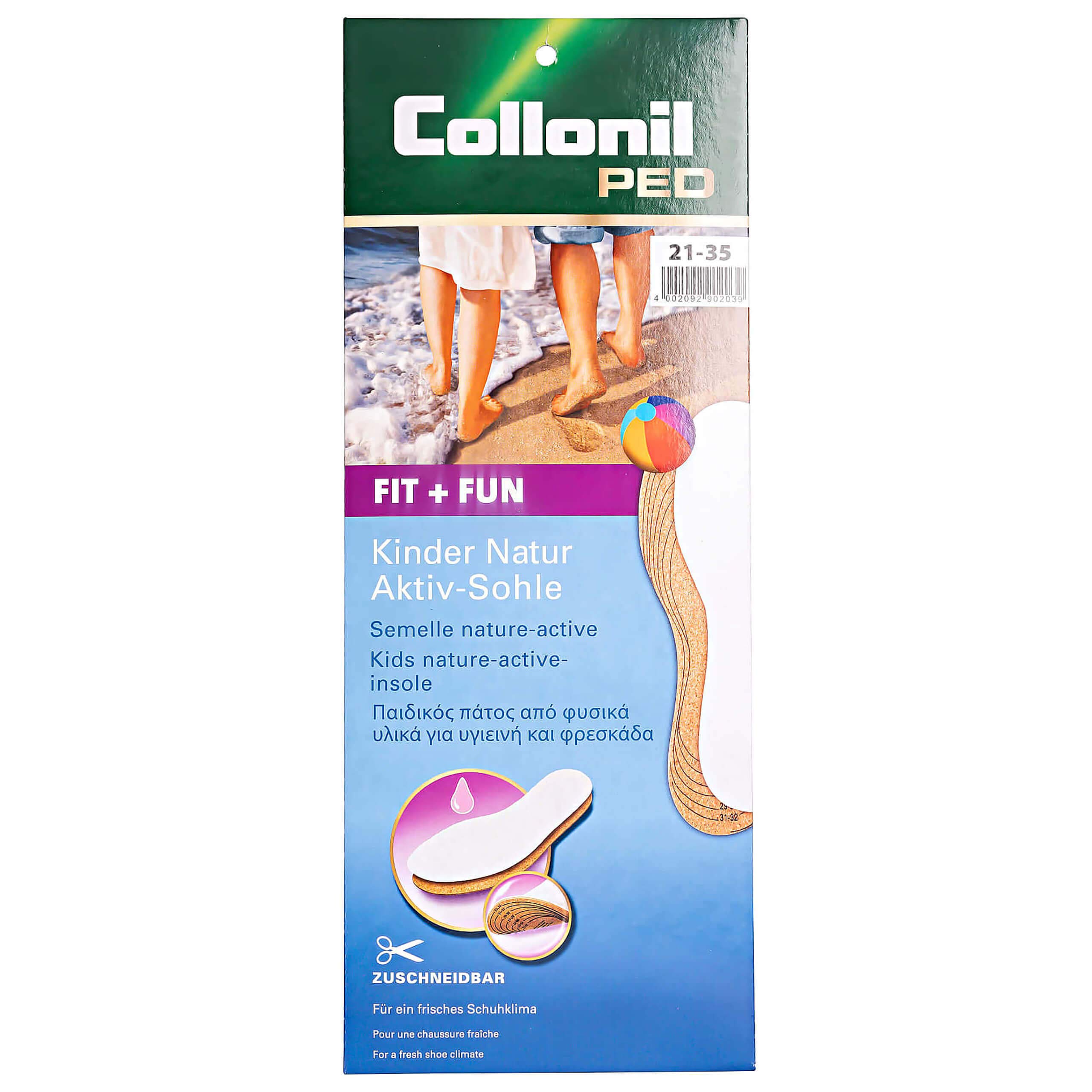 collonil-ped-fit-fun-einlegesohlen-zuschneidbar-kinder image 1