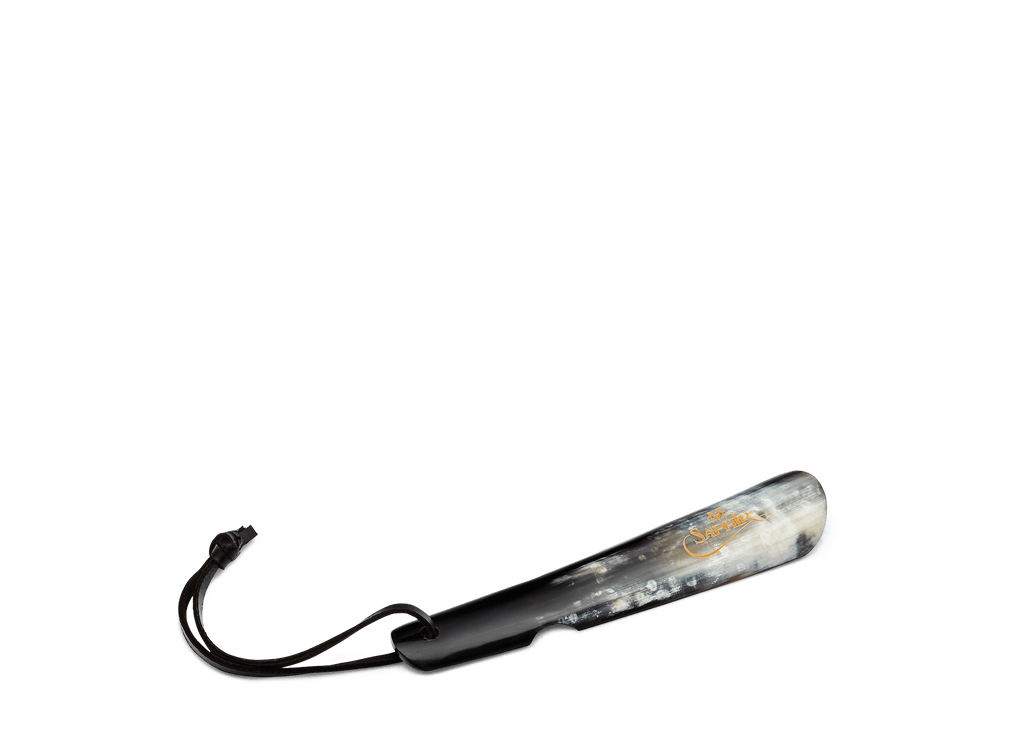 saphir-medaille-d-or-schuhanzieher-echthorn-17-cm-handarbeit image 1