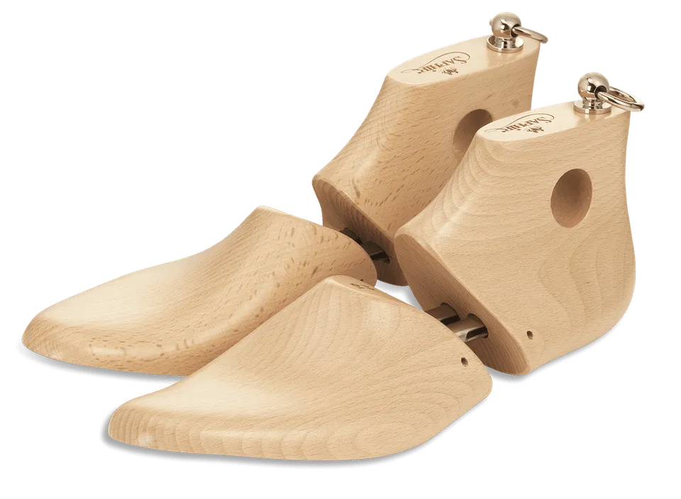 saphir-schuhspanner-buche-gewachst-paar-made-in-france image 1