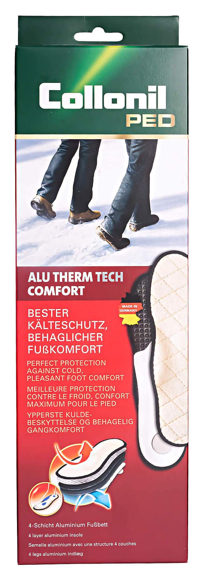 collonil-ped-alu-therm-tech-comf-einlegesohle-42-transparent image 6