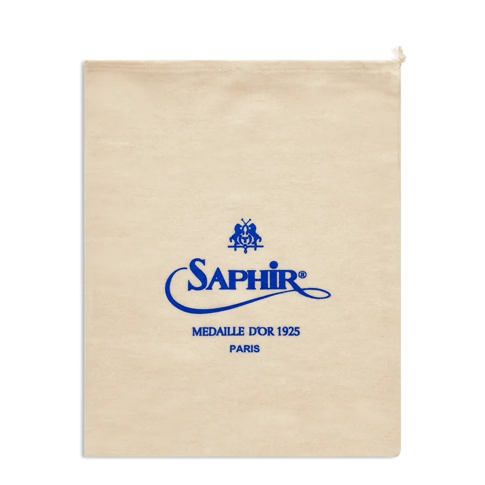 saphir-medaille-d-or-borsa-cotone-schuhbeutel-baumwolle-40x28 image 1