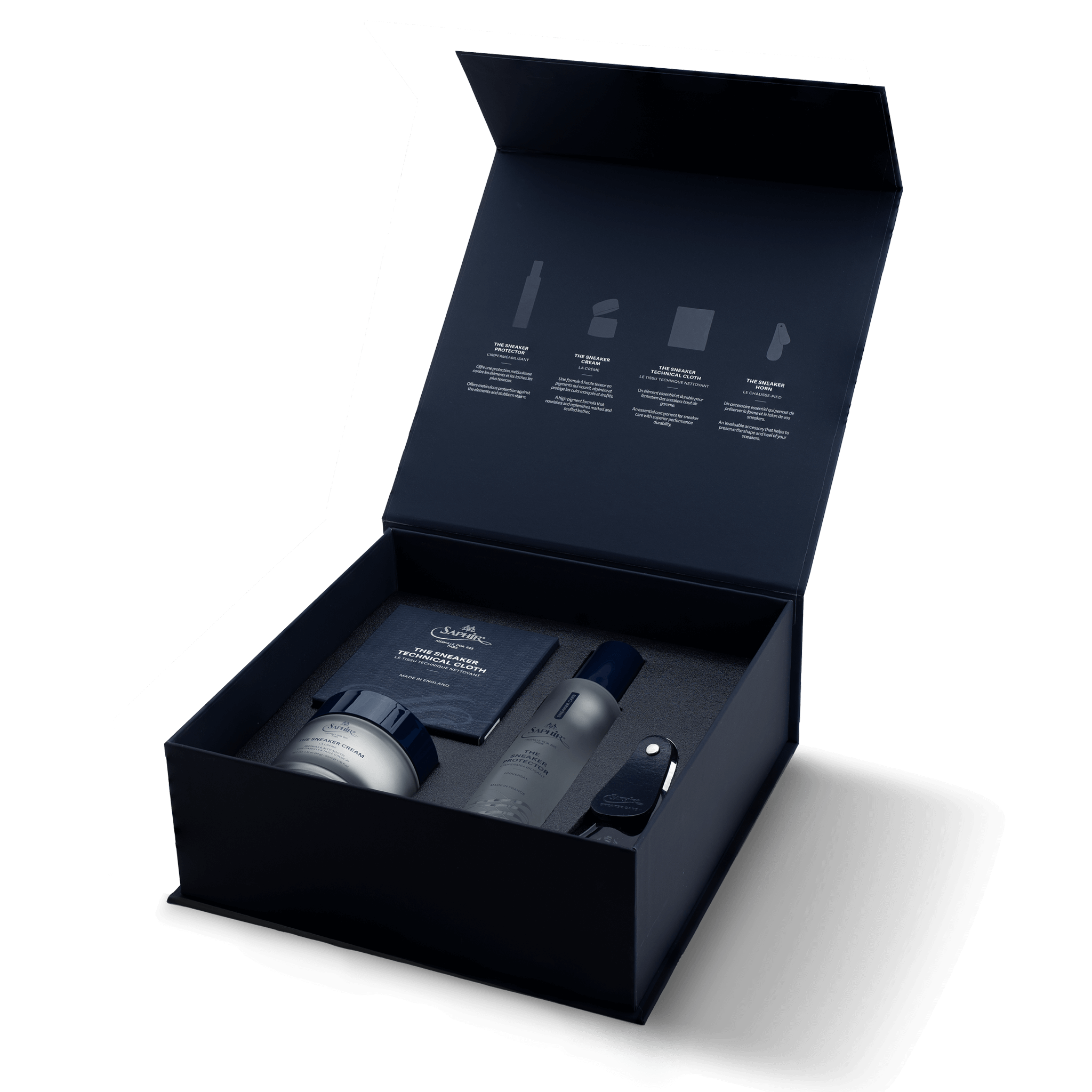 saphir-medaille-d-or-sneaker-care-pflegeset-geschenkbox-luxus image 1