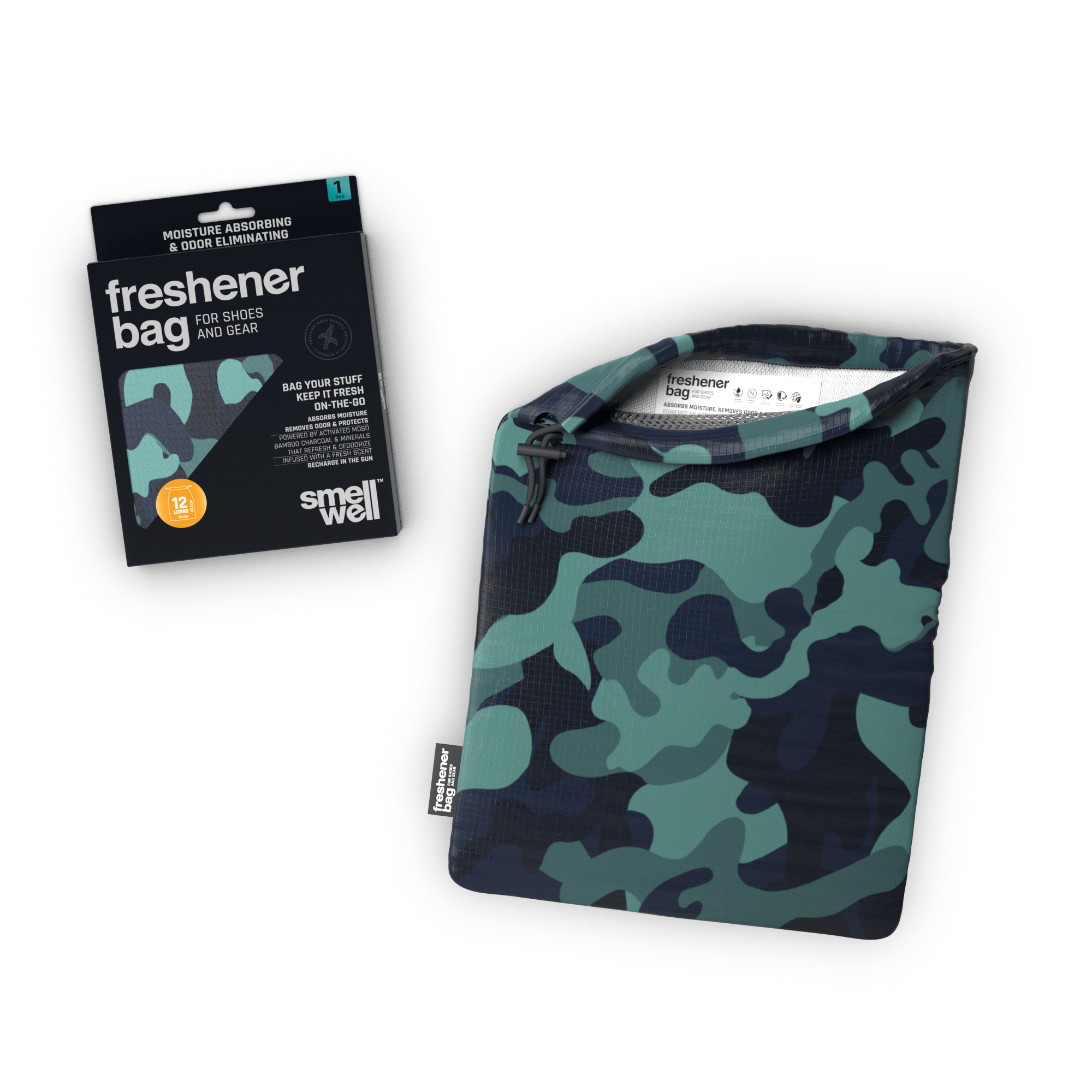 smellwell-freshener-bag-schuhbeutel-camo-green-12l image 4
