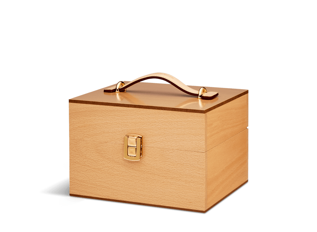 saphir-medaille-d-or-shoe-care-kits-coffret-groom-schuhpflegeset-holz image 1