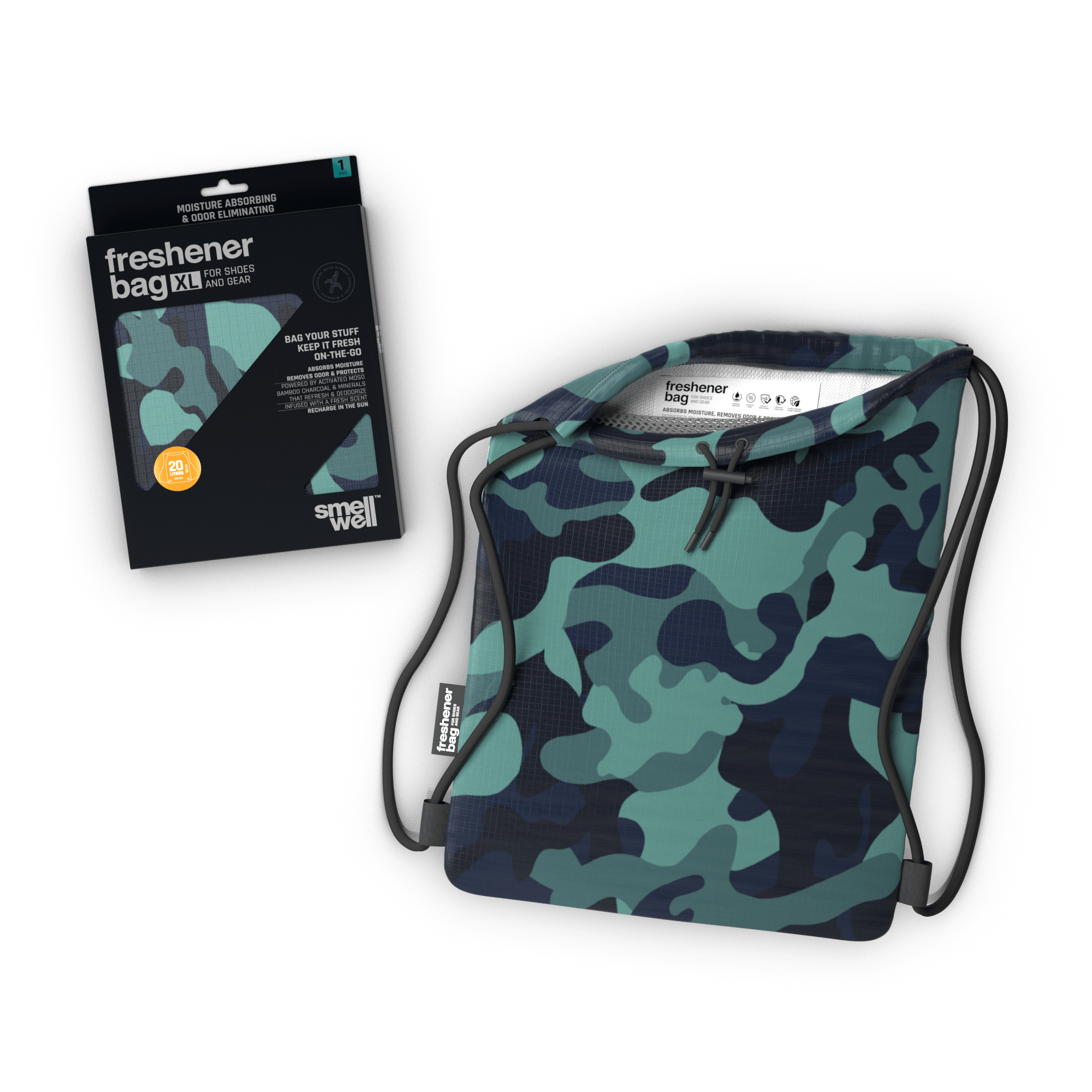 smellwell-freshener-bag-xl-schuhtasche-camo-green-20l image 4
