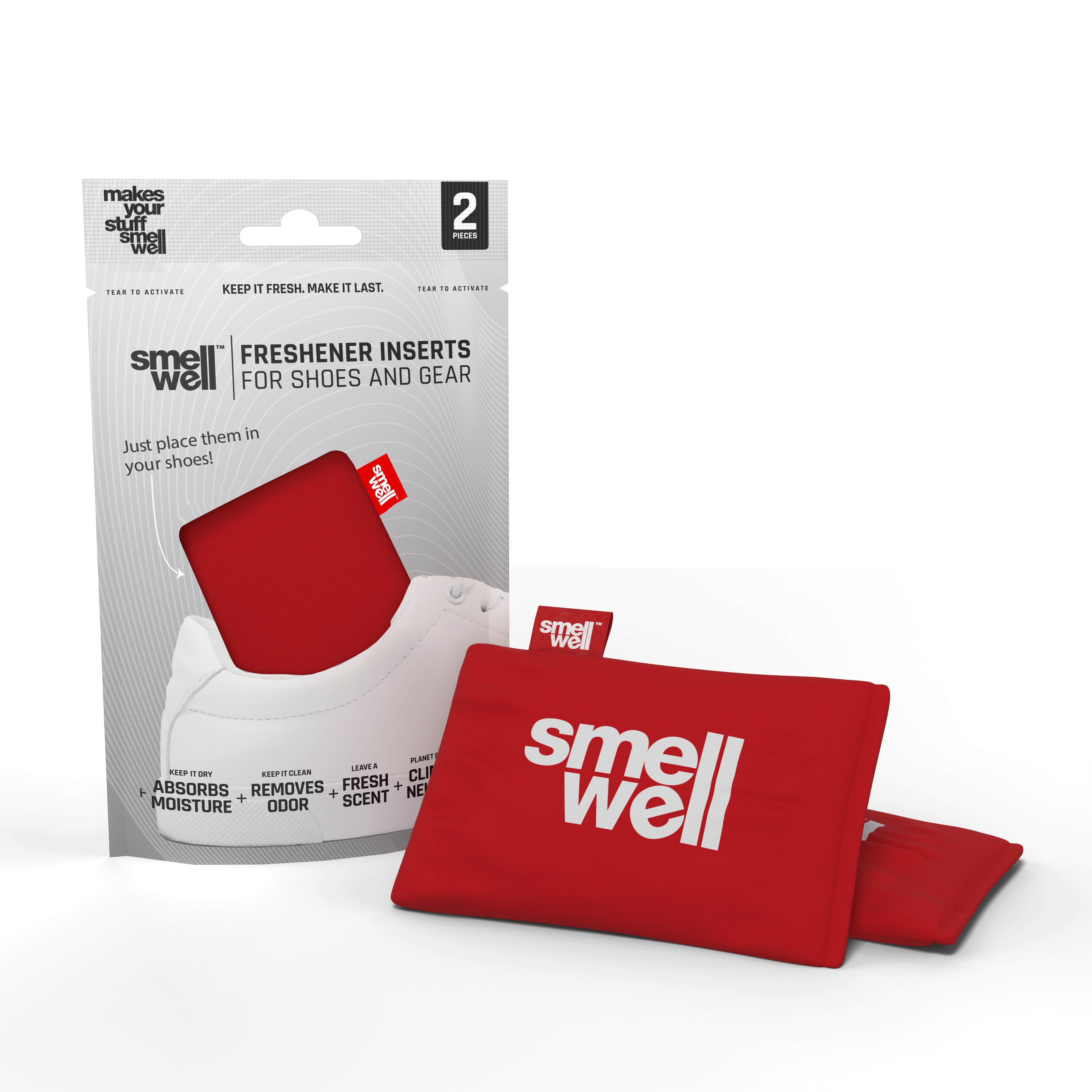 smellwell-standard-schuhdeo-rot-2er-mit-bambus-aktivkohle image 1