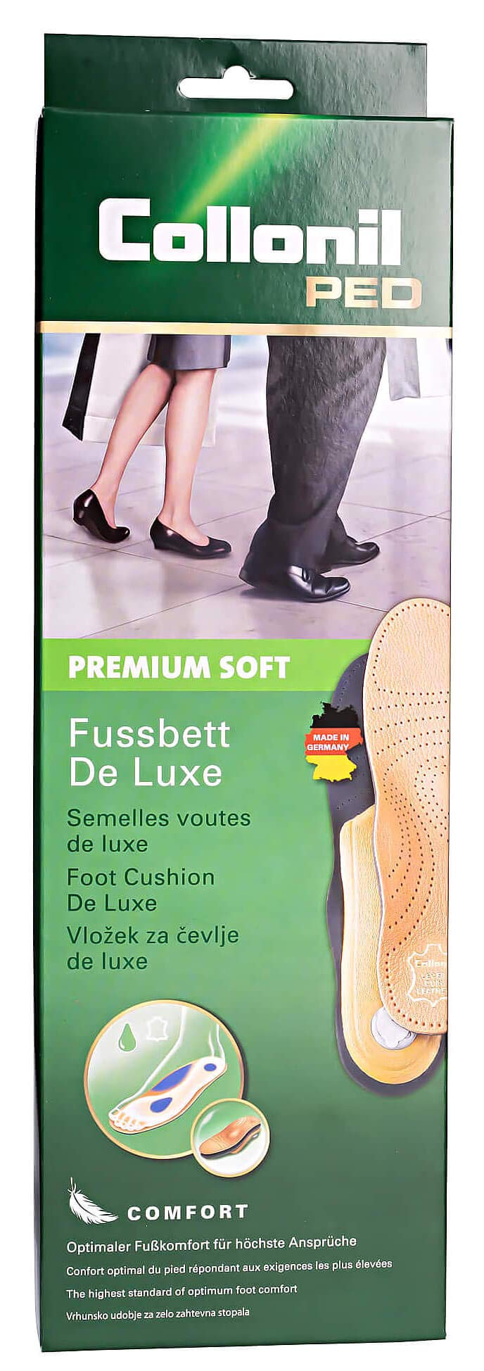 collonil-ped-premium-soft-einlegesohle-damen-36-leder image 1