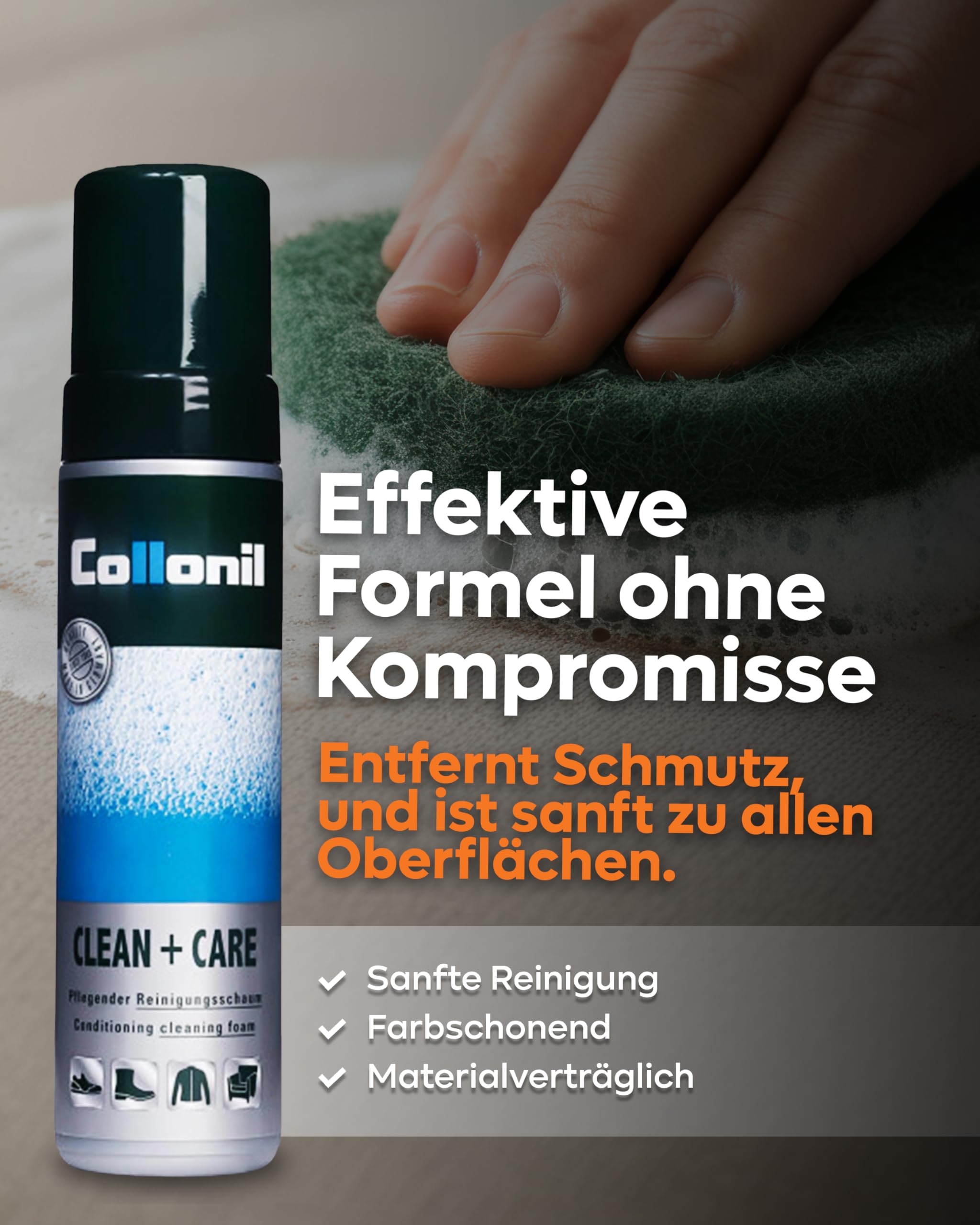 collonil-classic-clean-care-reinigungsschaum-200ml-sanft image 4