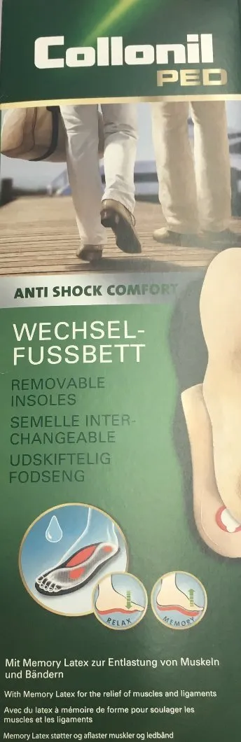 collonil-ped-anti-shock-comfort-einlegesohlen-gr-e-46-memory-latex image 1
