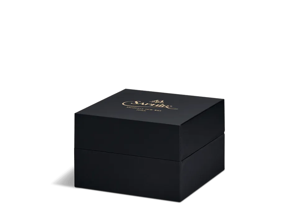 saphir-medaille-d-or-ecrin-schuhpflegeset-schwarz-geschenkbox image 1