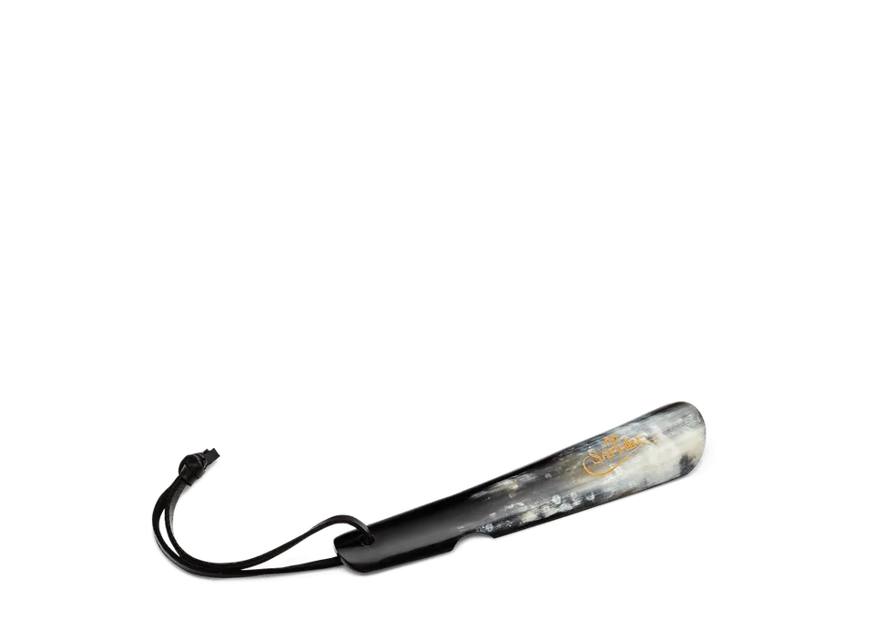 saphir-medaille-d-or-schuhanzieher-echthorn-17-cm-handarbeit image 1