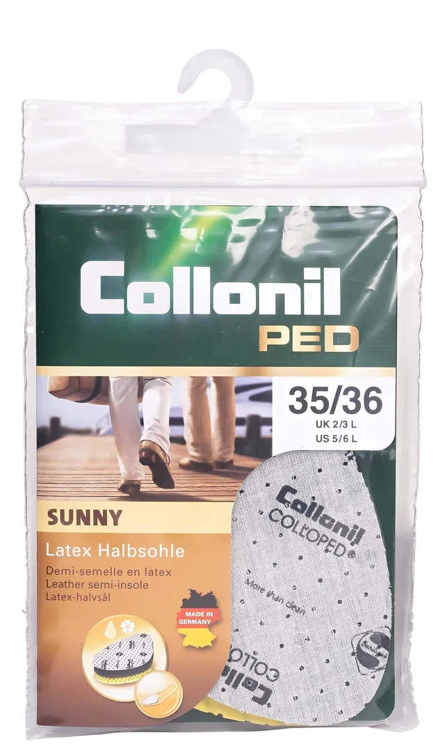 collonil-ped-sunny-latexhalbsohle-35-36-einlegesohle-barfu image 1
