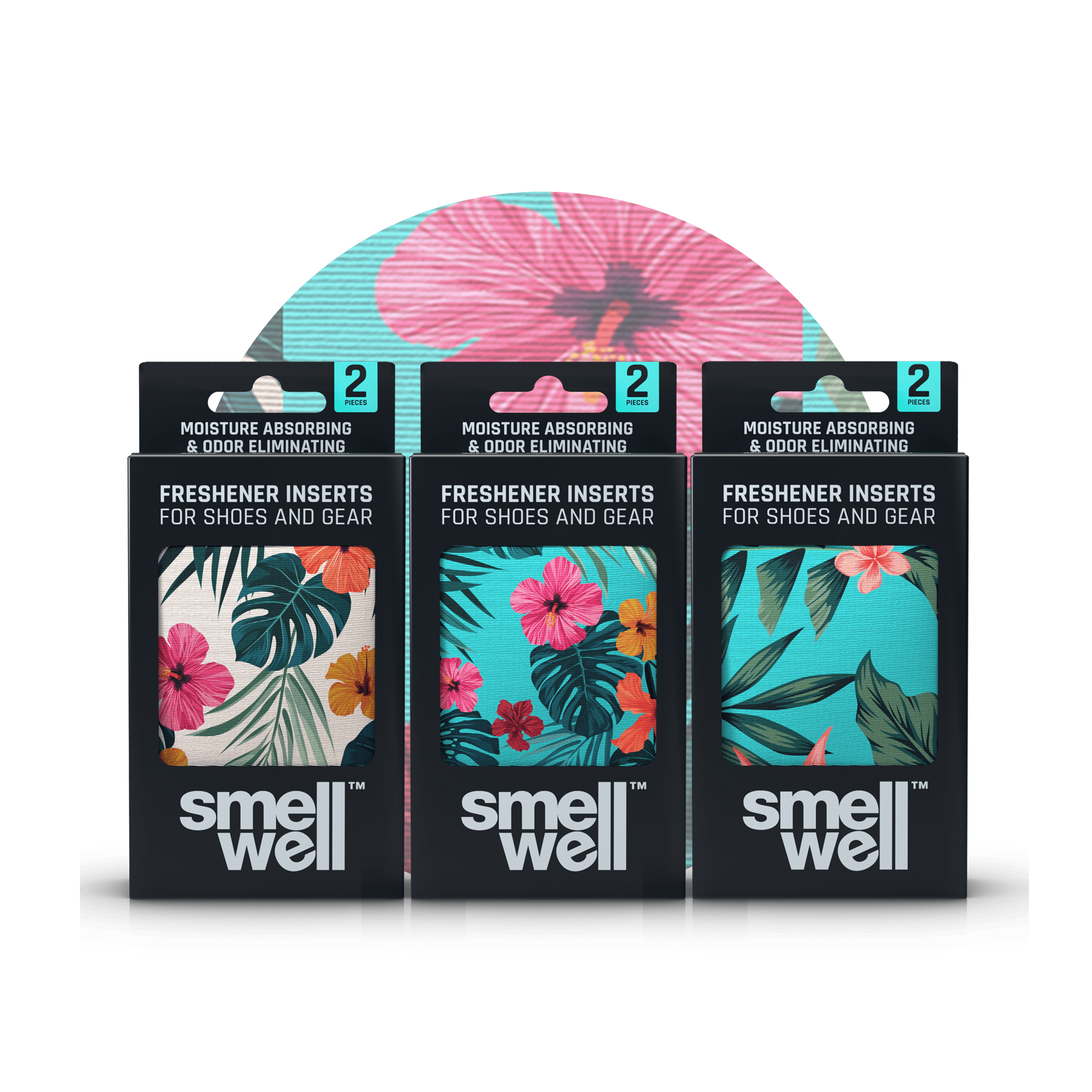 smellwell-bundles-tropical-summer-scents-schuhdeo-3er-pack-frisch image 1