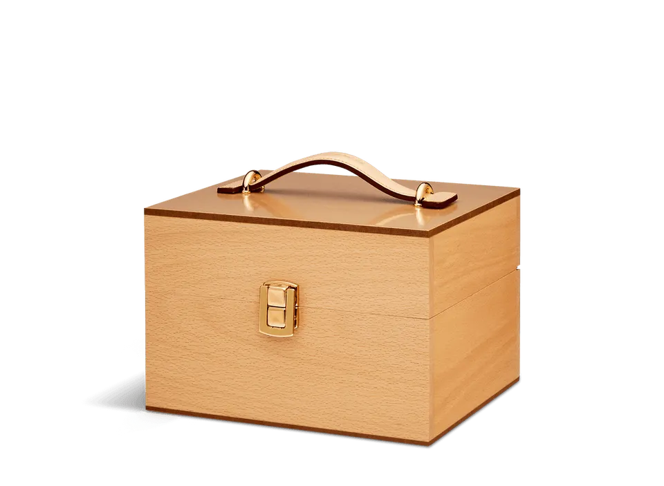 saphir-medaille-d-or-shoe-care-kits-coffret-groom-schuhpflegeset-holz image 1