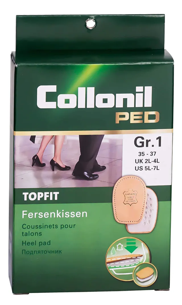 collonil-ped-topfit-fersenkissen-gr-1-35-37-neutral image 1