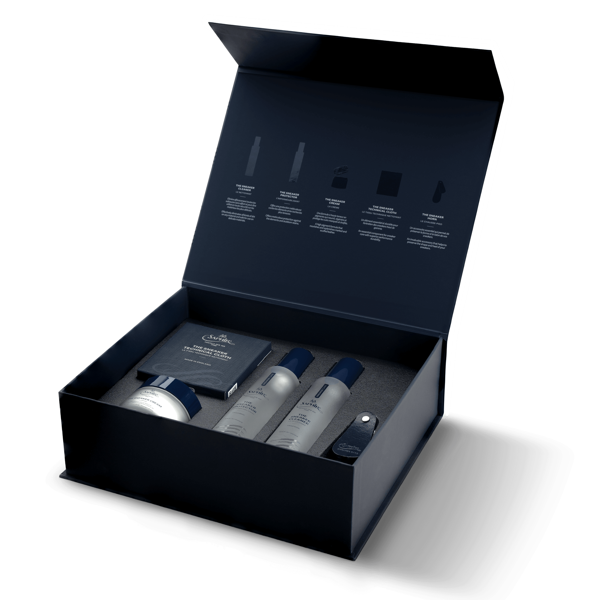 saphir-sneaker-pflegeset-grand-coffret-geschenkbox image 1