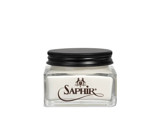 saphir-medaille-d-or-reptile-ledercreme-exotenleder-mit-lanolin image 1