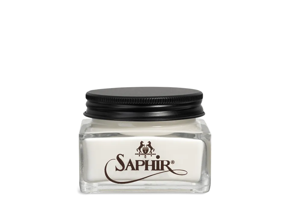 saphir-medaille-d-or-reptile-ledercreme-exotenleder-mit-lanolin image 1