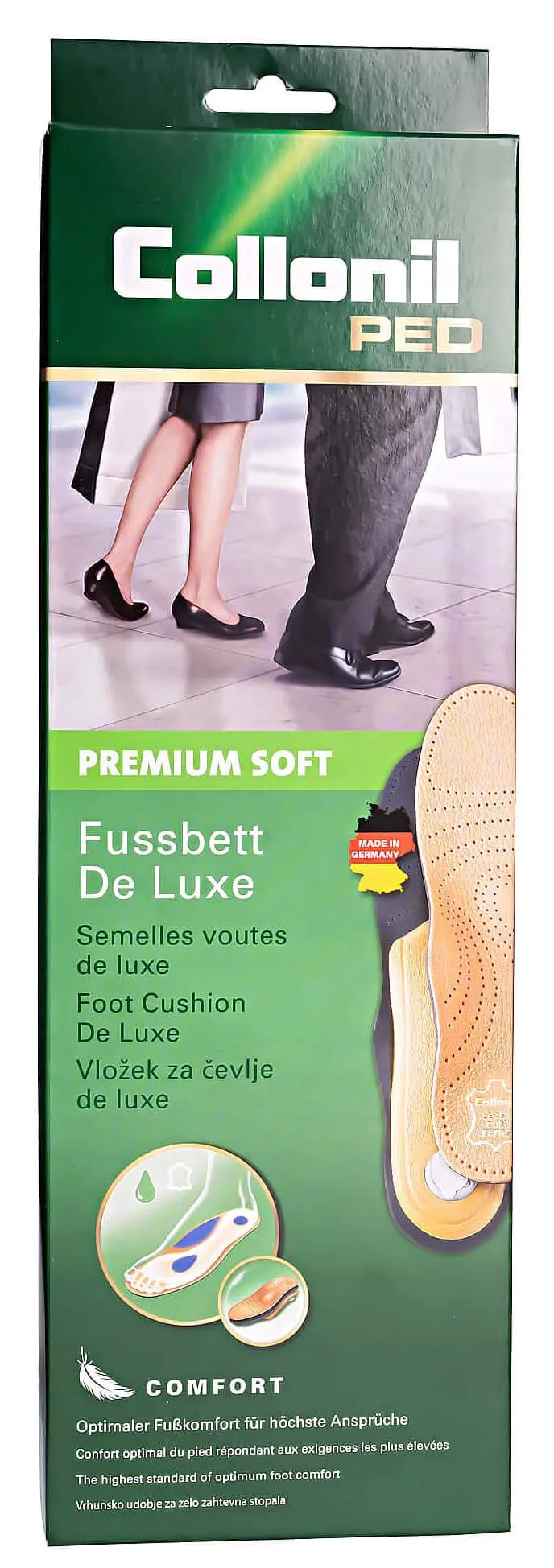 collonil-ped-premium-soft-einlegesohle-damen-36-leder image 1