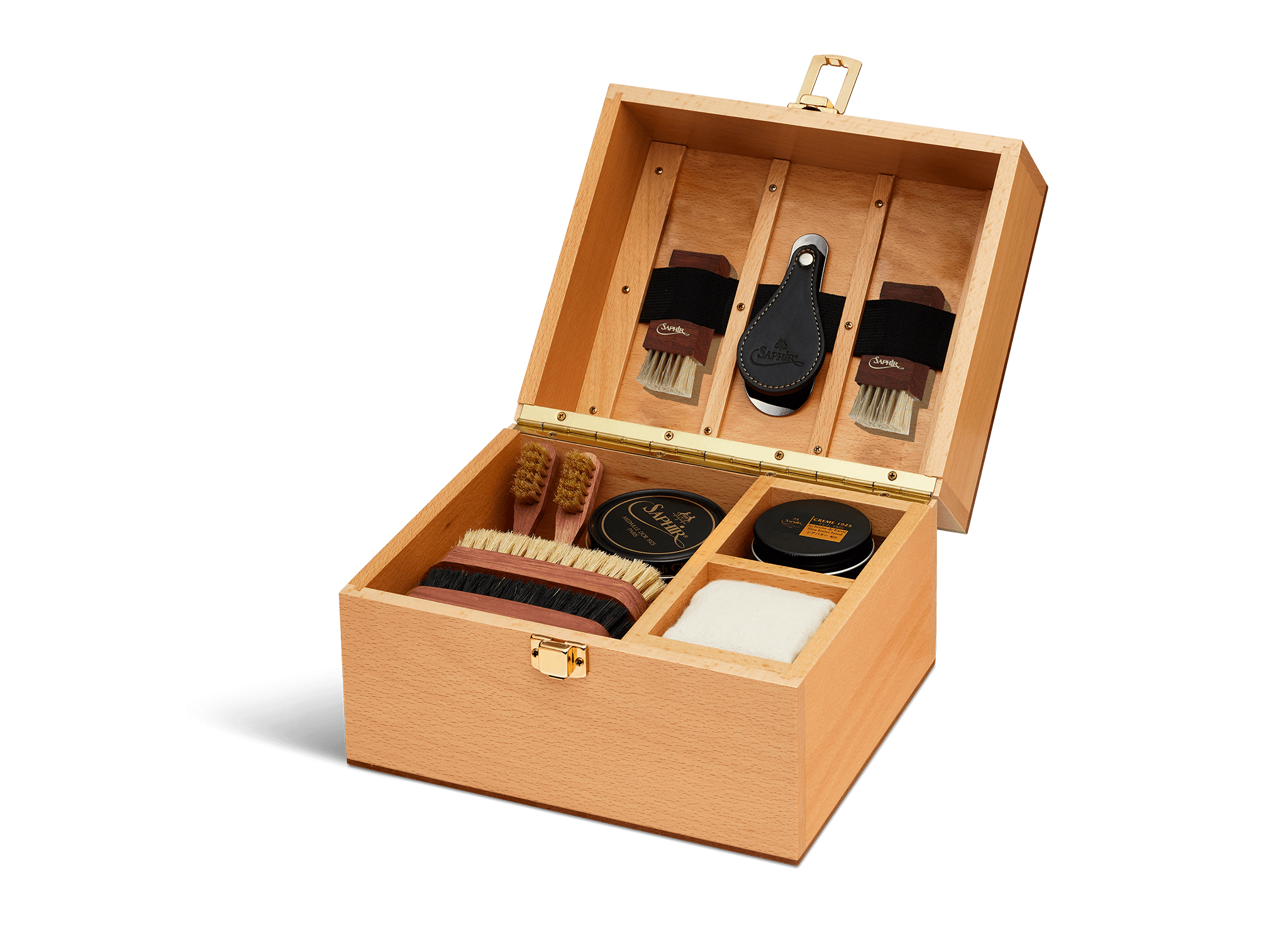saphir-medaille-d-or-groom-box-schuhpflegeset-natural image 2
