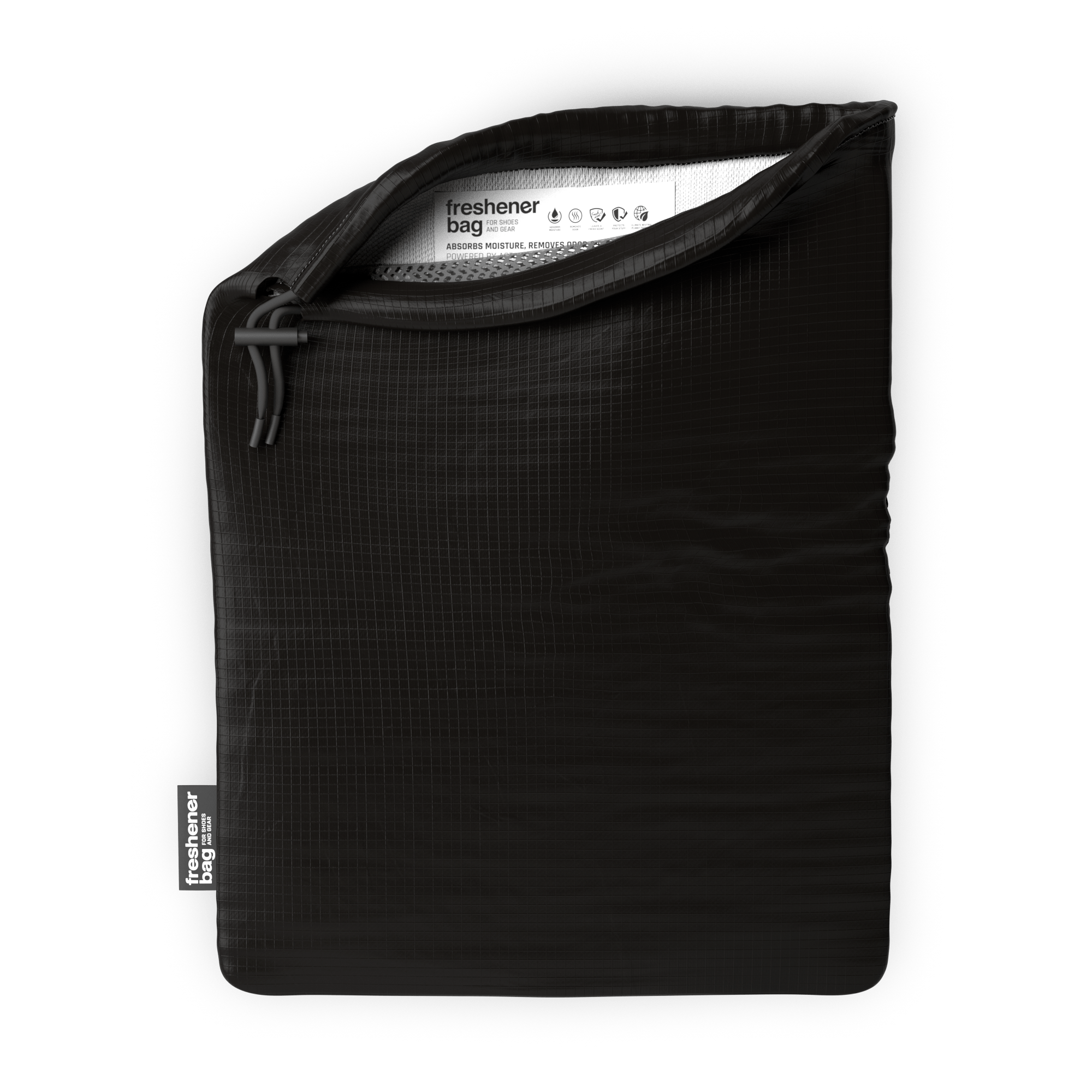 smellwell-freshener-bag-schuhbeutel-schwarz-12l-ripstop image 1