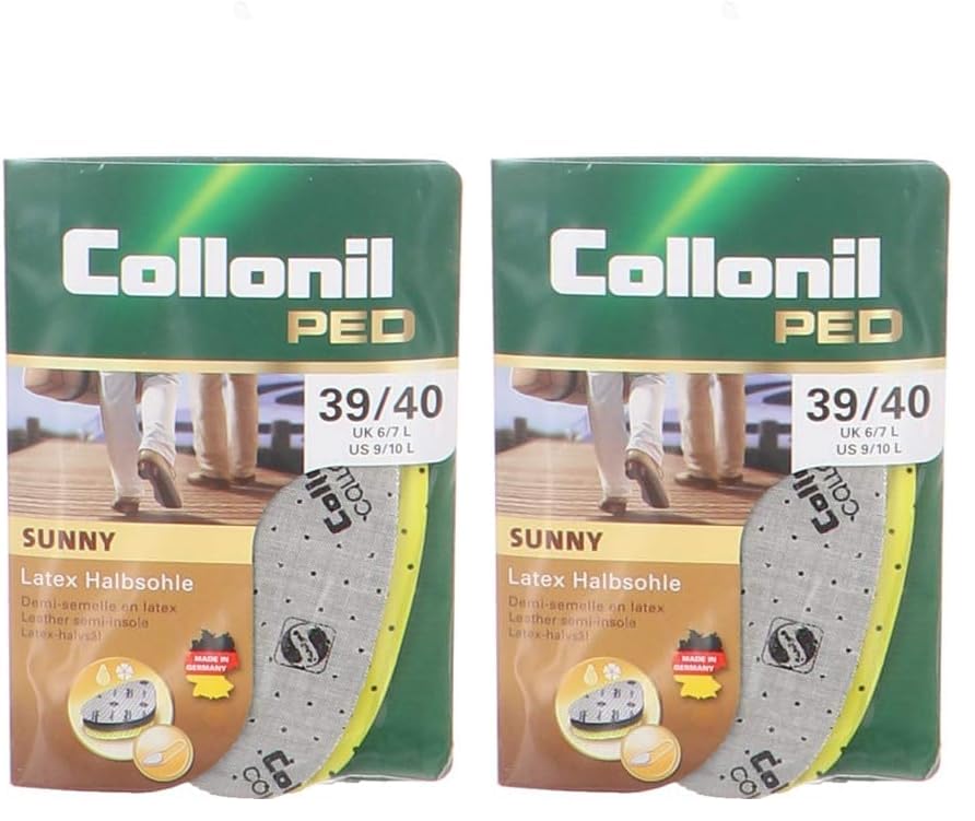 collonil-ped-sunny-latexhalbsohle-einlegesohle-39-40-atmungsaktiv image 5