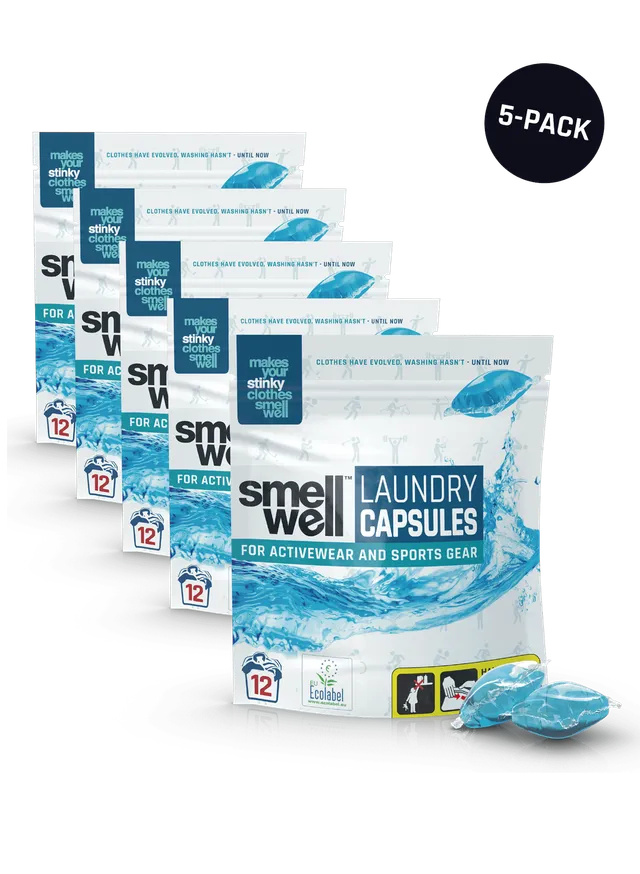 smellwell-laundry-capsules-sportwaschmittel-5er-pack-geruchsentferner image 1
