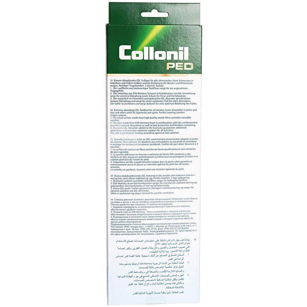 collonil-ped-gel-fu-bett-einlegesohle-38-39-gelsohle image 2