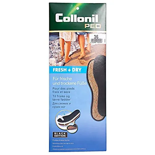 collonil-ped-fresh-dry-black-einlegesohlen-gr-30-kinder-baumwolle image 1