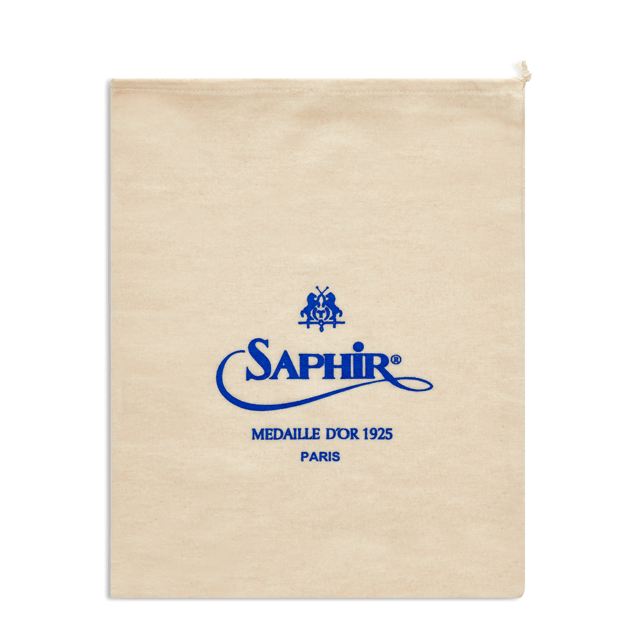 saphir-medaille-d-or-sac-en-coton-schuhbeutel-baumwolle-40x28 image 1