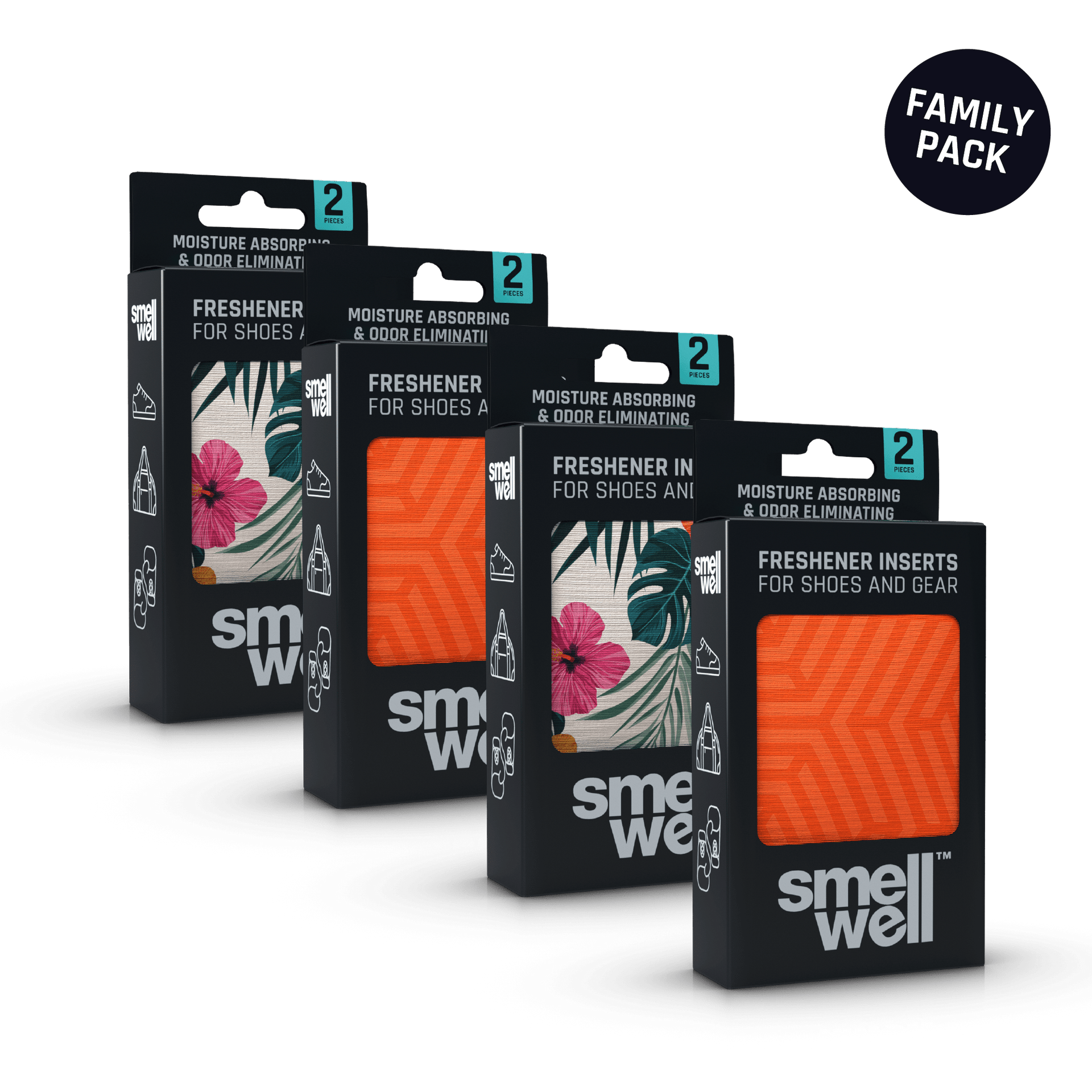 smellwell-set-schuherfrischer-familienpaket-4-paar image 1