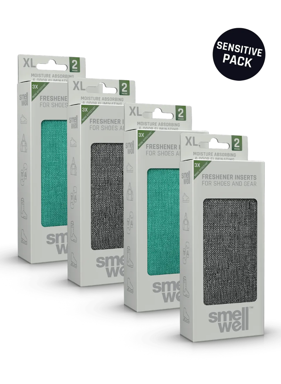 smellwell-sensitive-schuhdeo-xl-duftfrei-4-st-ck-geruchsneutral image 1